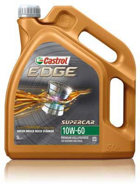 CASTROL EDGE SUPERCAR 10W-60 5 Liter